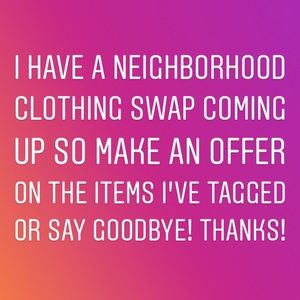 Make an offer on the items marked with a 💌